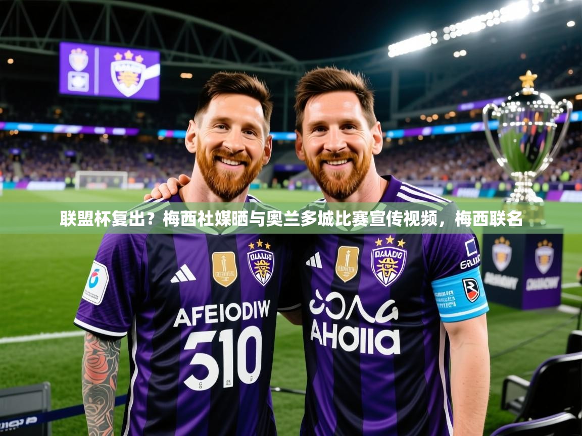 2025开云体育入口客服联盟杯复出?梅西社媒晒与奥兰多城比赛宣传视频,梅西联名 第2张
