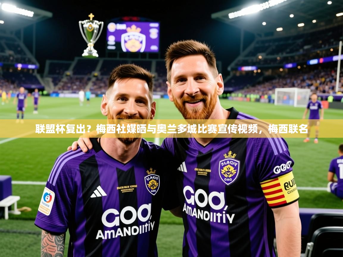 2025开云体育入口客服联盟杯复出?梅西社媒晒与奥兰多城比赛宣传视频,梅西联名 第4张